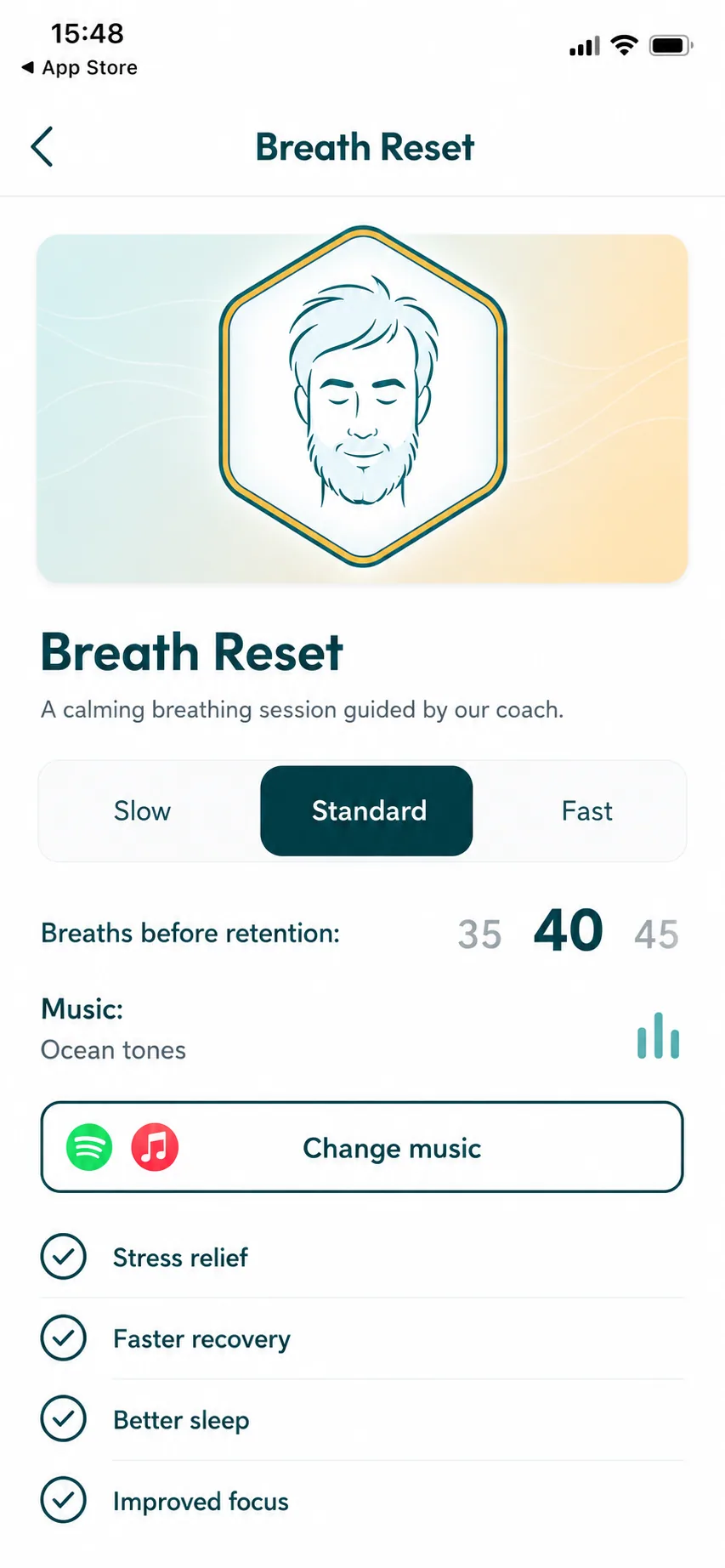 Breathwork screenshot