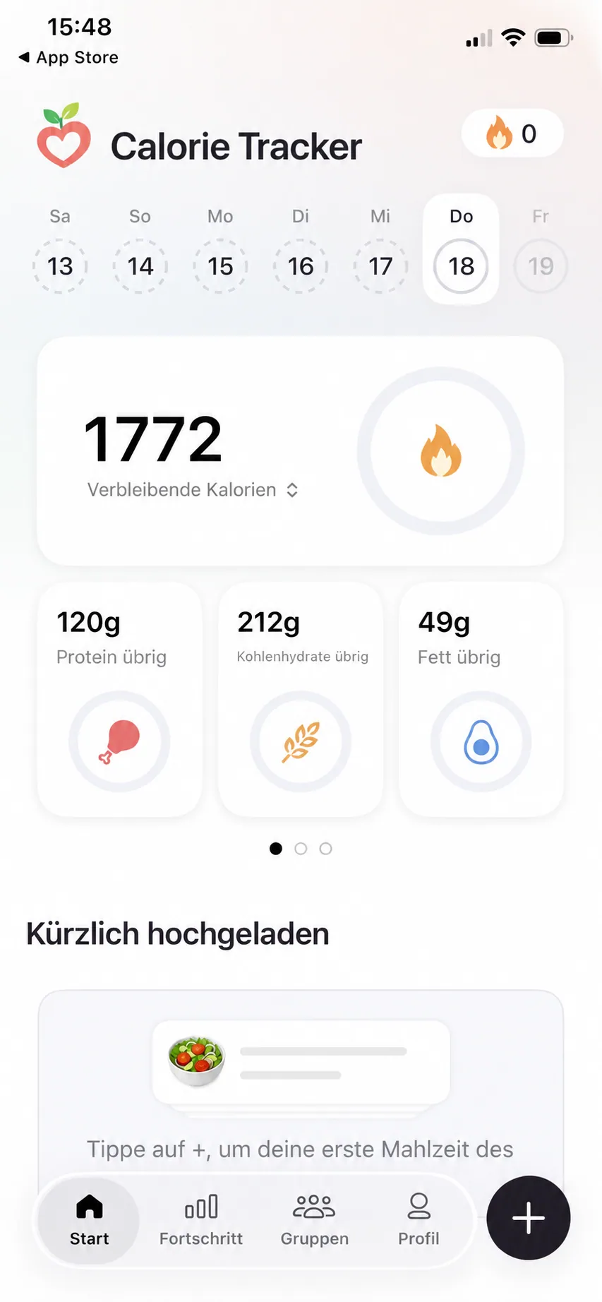 Calorie Tracker screenshot