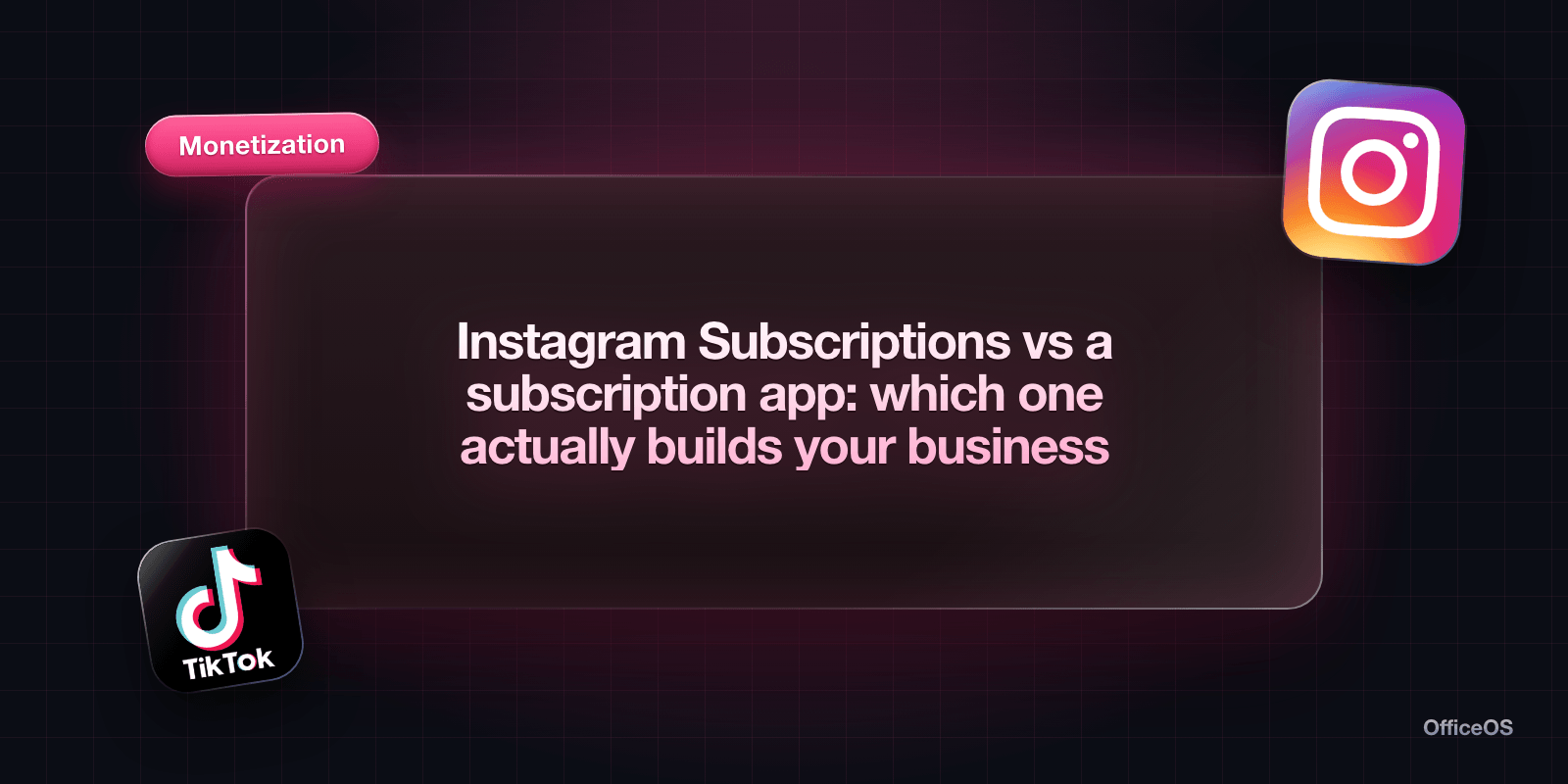 Instagram Subscriptions vs a subscription app: which one actually builds your business