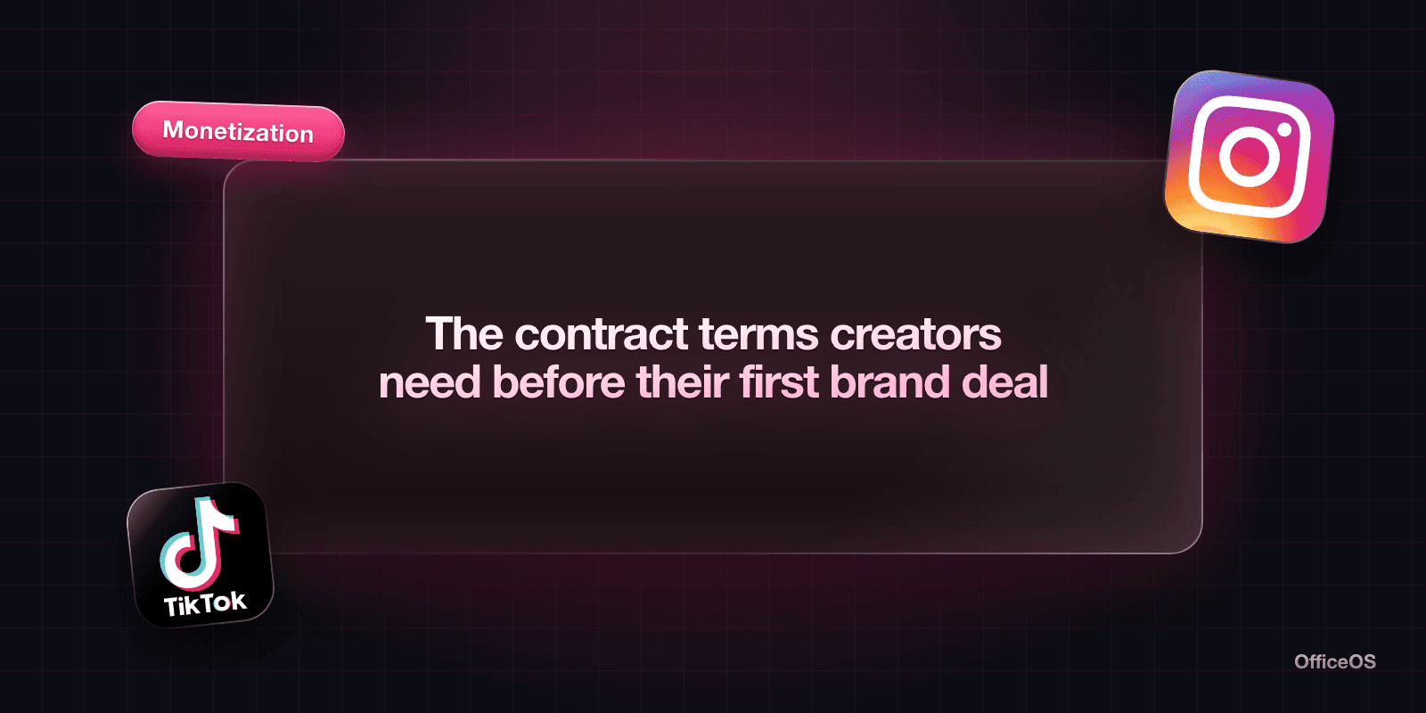 The contract terms creators need before their first brand deal