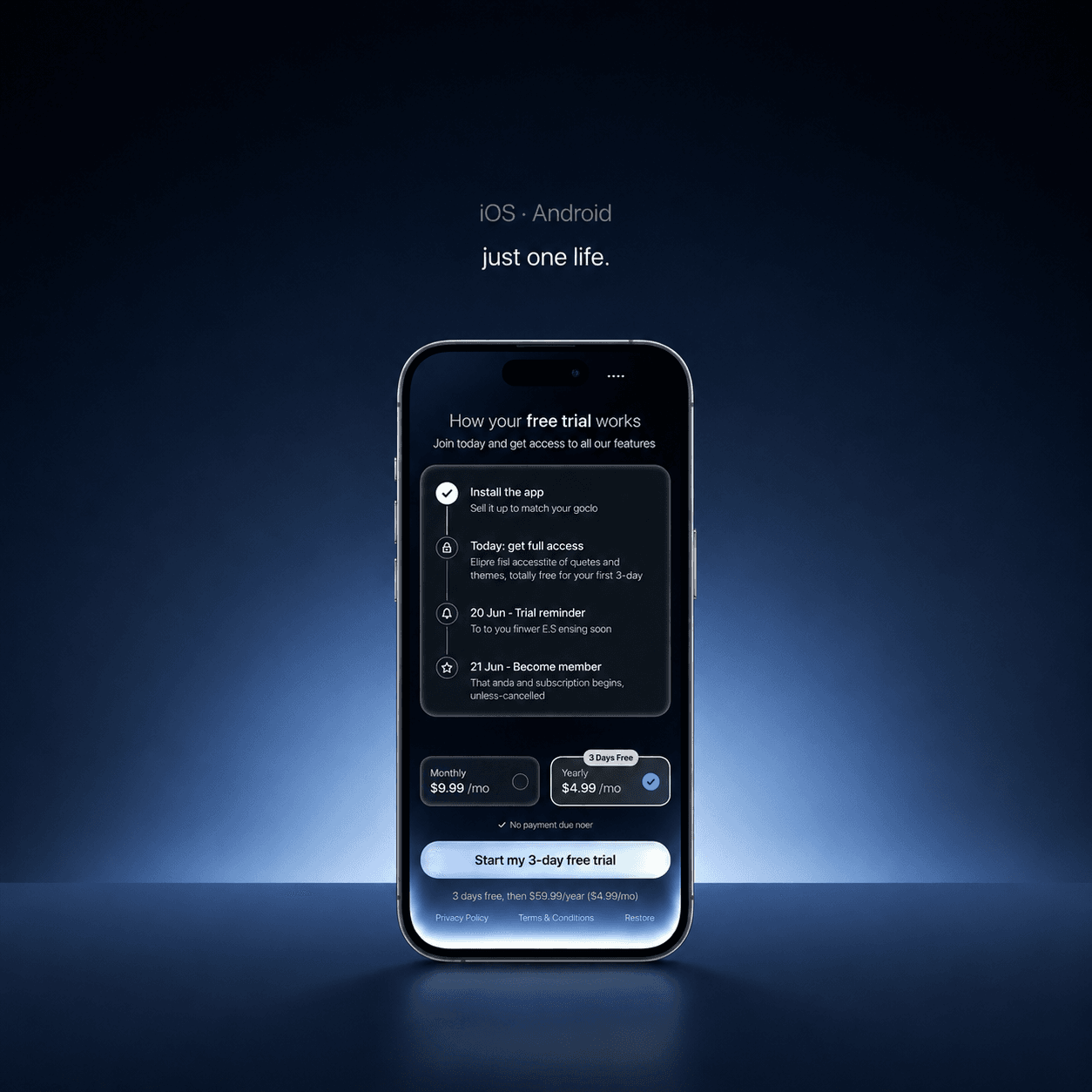 Stoic App signature visual