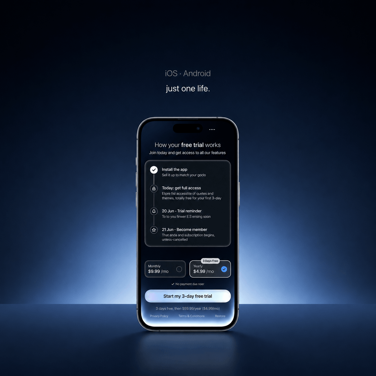 Stoic App signature visual