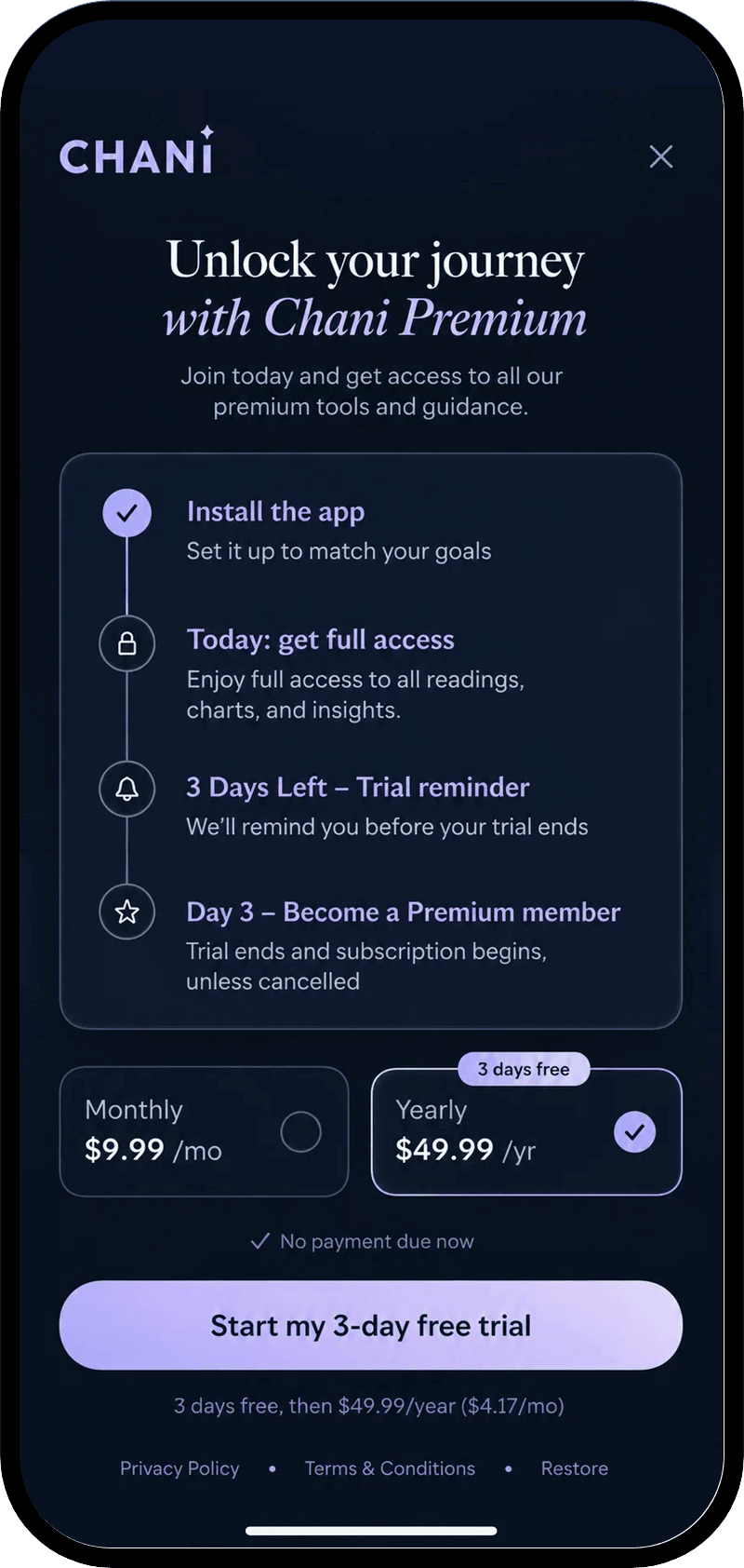 Paywall variant B